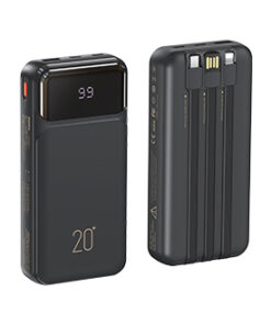 Pin sạc dự phòng REMAX RPP-686 20000mAh tích hợp 3 cáp 2.1A