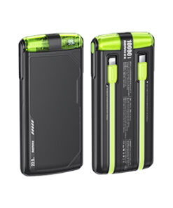 Sạc dự phòng Remax RPP-53 tích hợp cáp sạc.