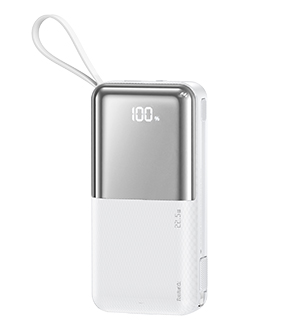 Sạc dự phòng Remax RPP-678 tích hợp cáp sạc.